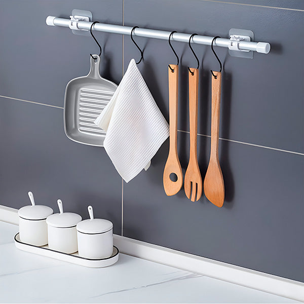 Practical hooks for easy and organized storage (x4)