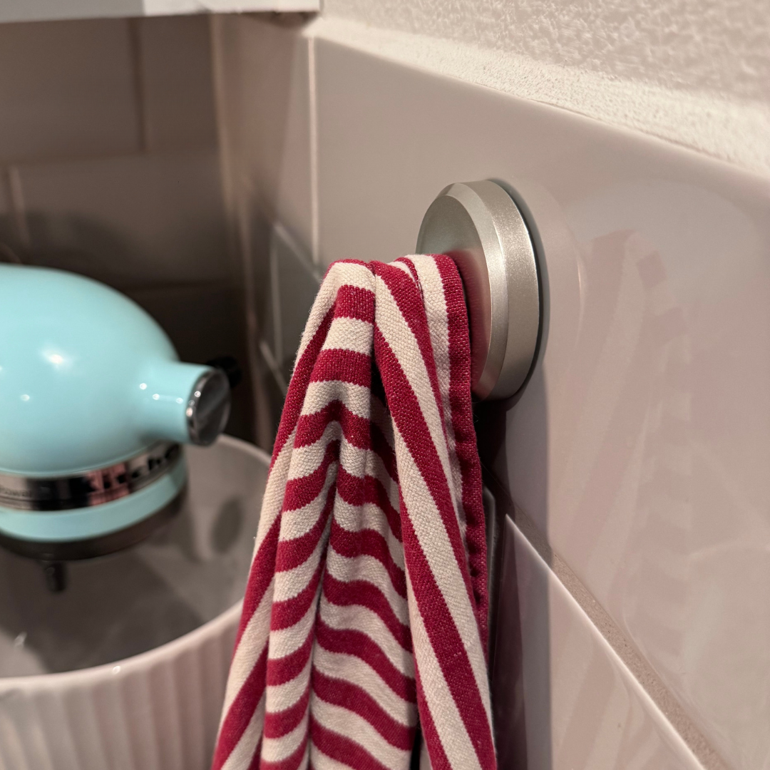 Ultra-adhesieve zuignap haak, naar wens opnieuw positioneerbaar