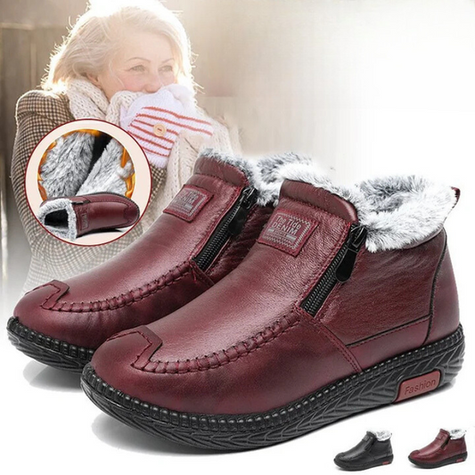 Boty na nízkém podpatku z umělé kůže: pohodlí a bezpečnost pro každý krok